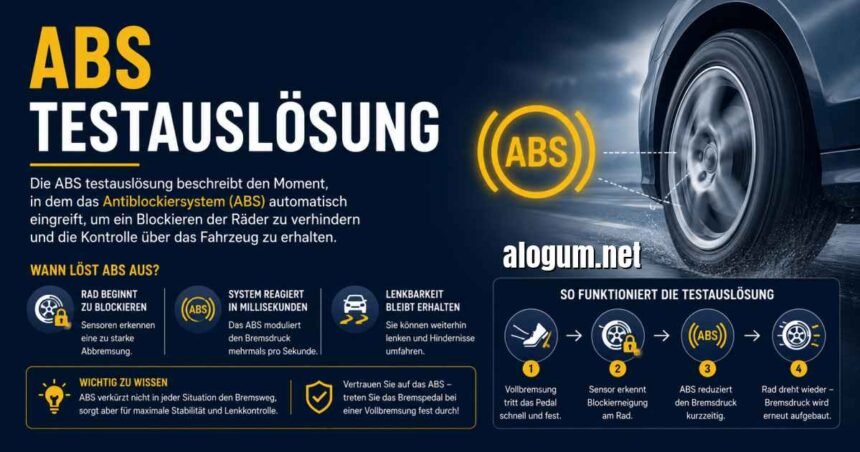 ABS Testauslösung: Bedeutung, Ursachen, Diagnose & Lösung im Komplett-Guide
